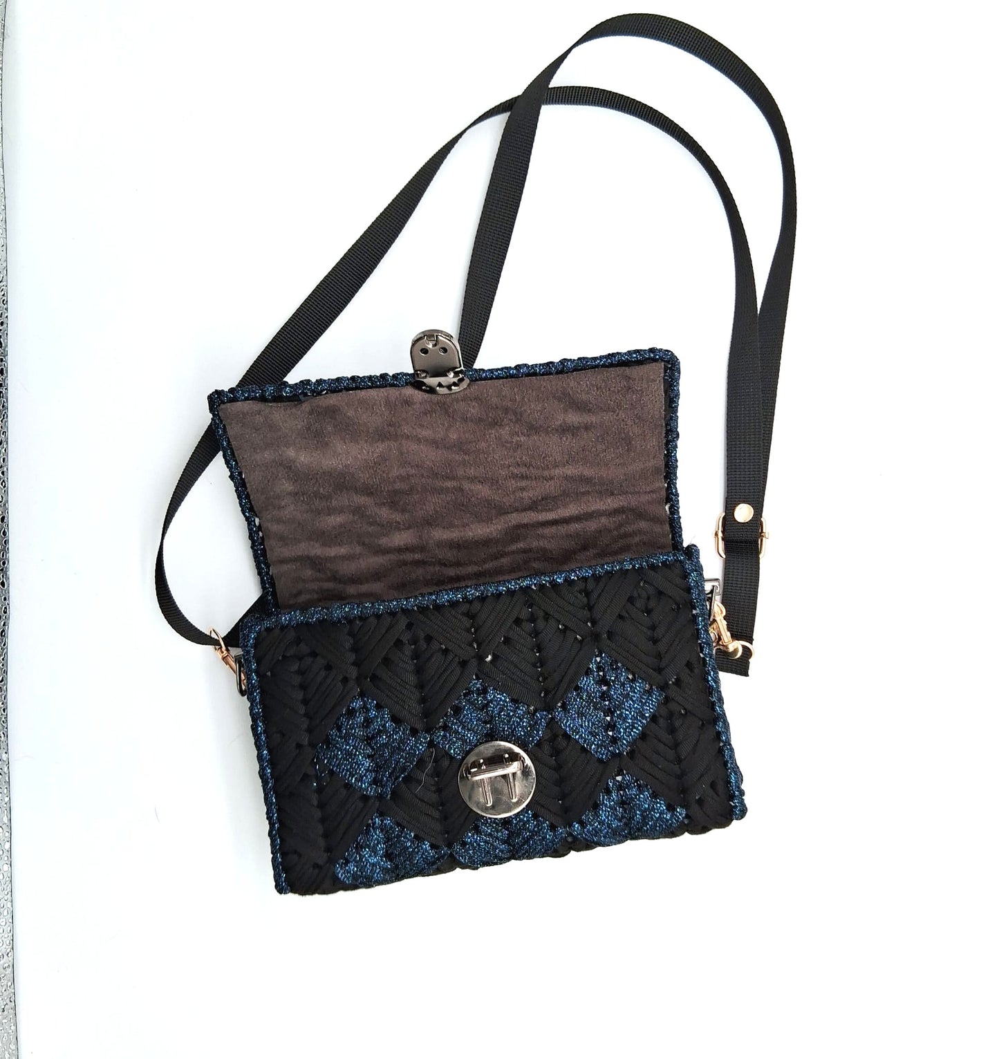 Petit sac "Les mots bleus"