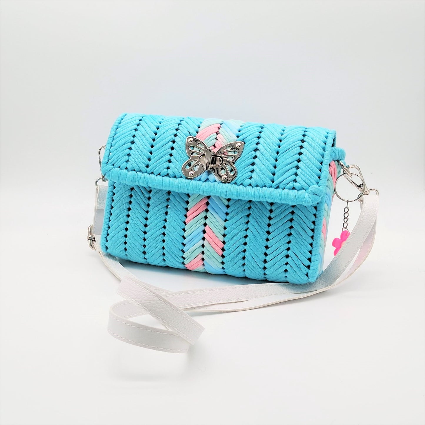 Petit sac "Butterfly" Turquoise