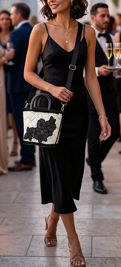 Sac à main "Noir Absolu"