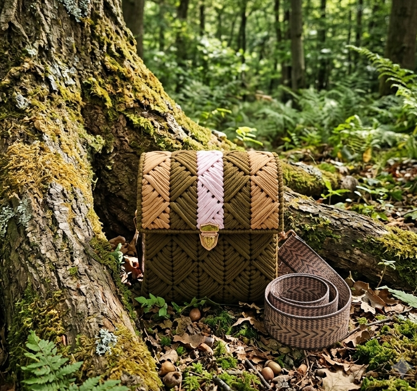 Sac à main "L'esprit de la forêt"