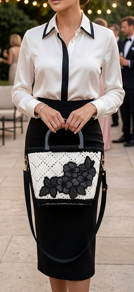 Sac à main "Noir Absolu"