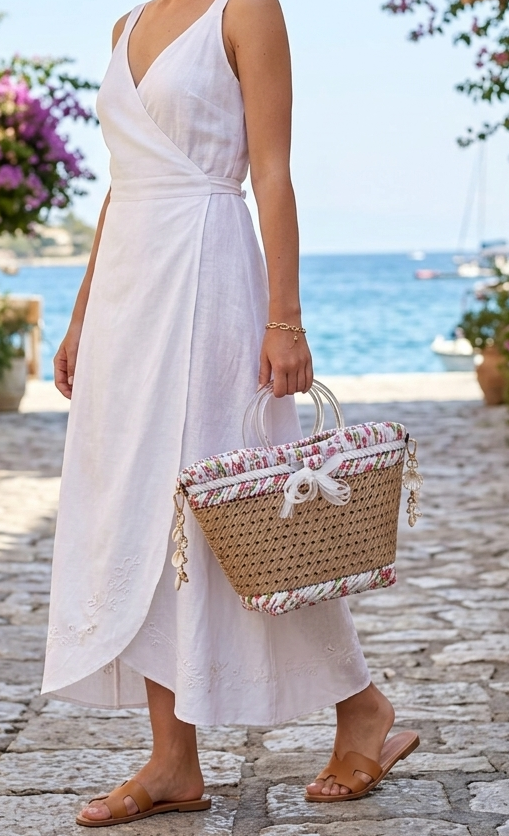 Sac à main "fleurs des champs"