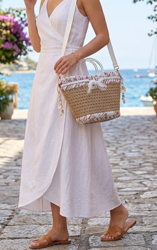 Sac à main "fleurs des champs"