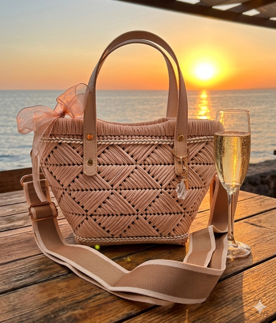 Sac à main "Champagne !"