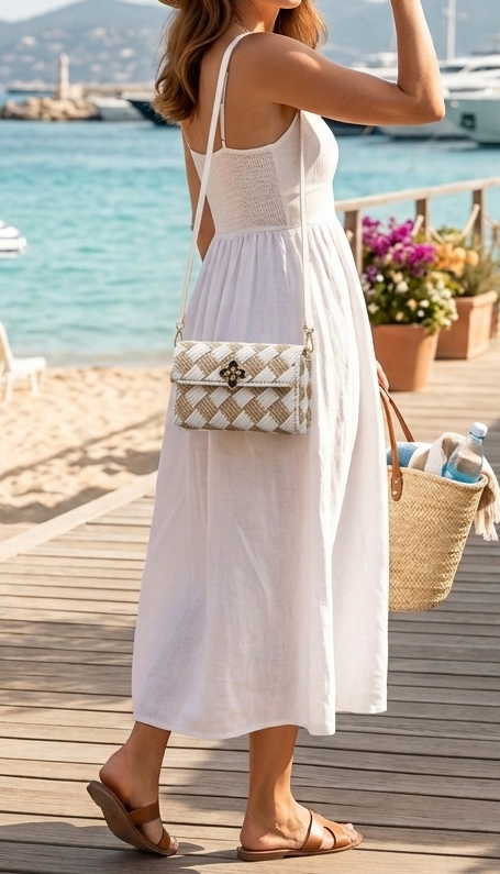Petit sac "Fleur de coton"