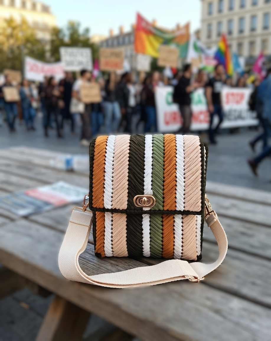 Sac à main "Mili-tante"
