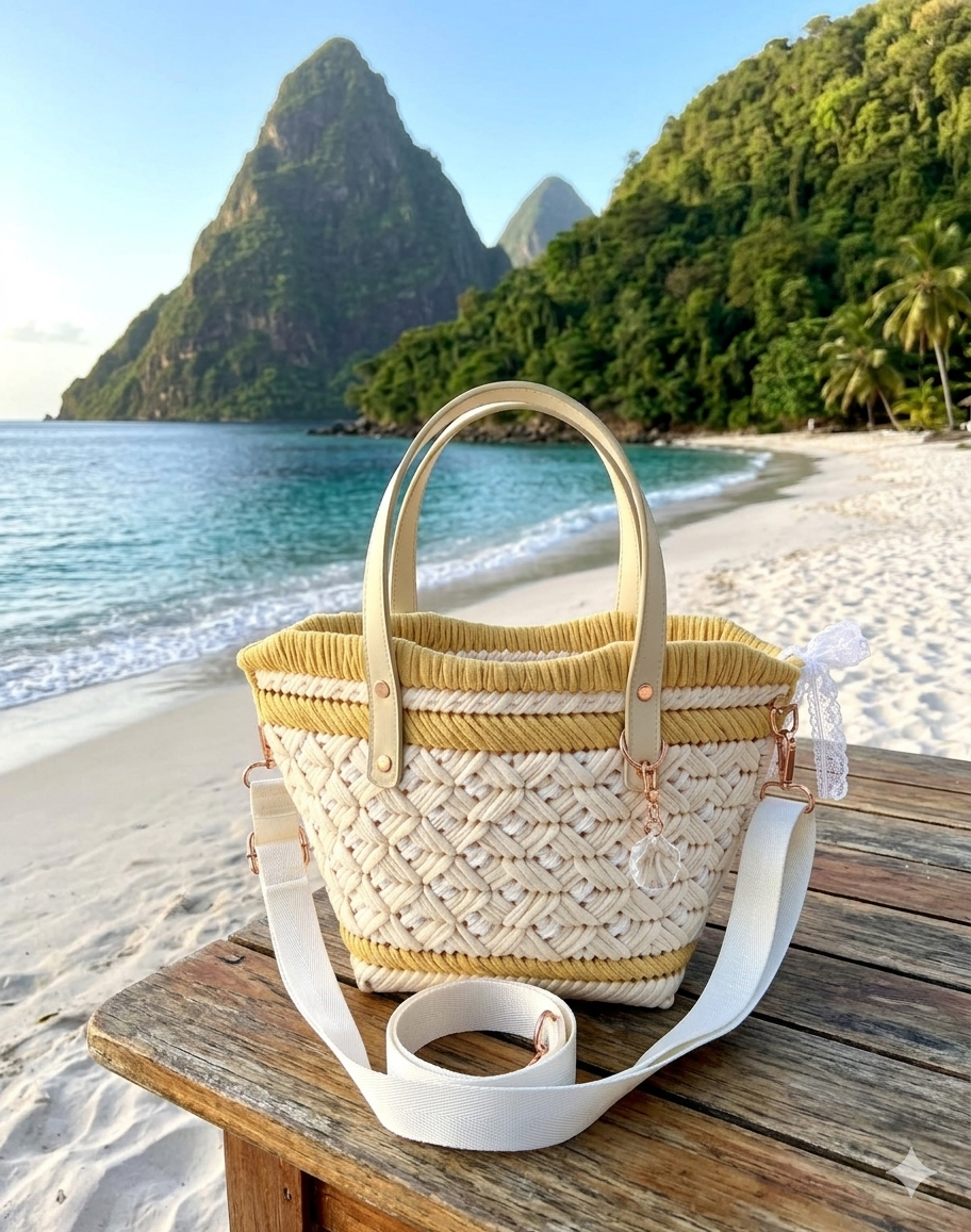 Sac à main "Sainte-Lucie"