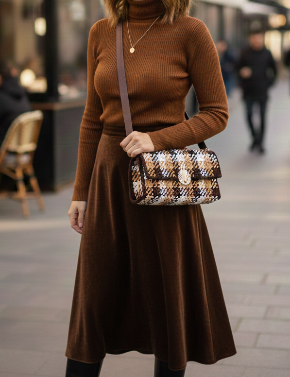 Sac à main "Let's Tweed again"