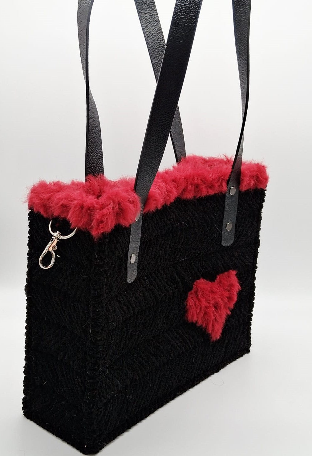 Sac à main "Cœur Rouge"