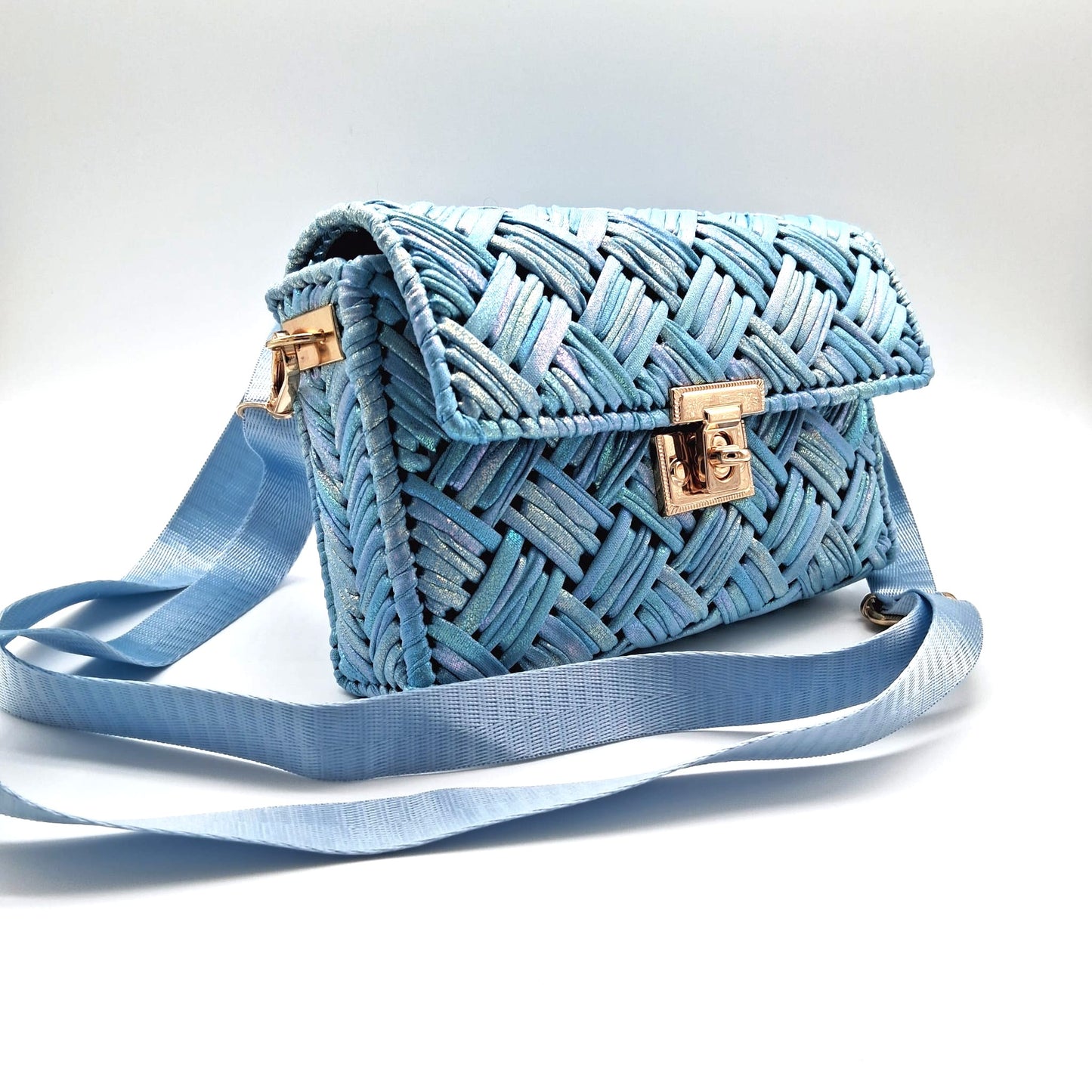 Petit sac "Soleil Bleu"