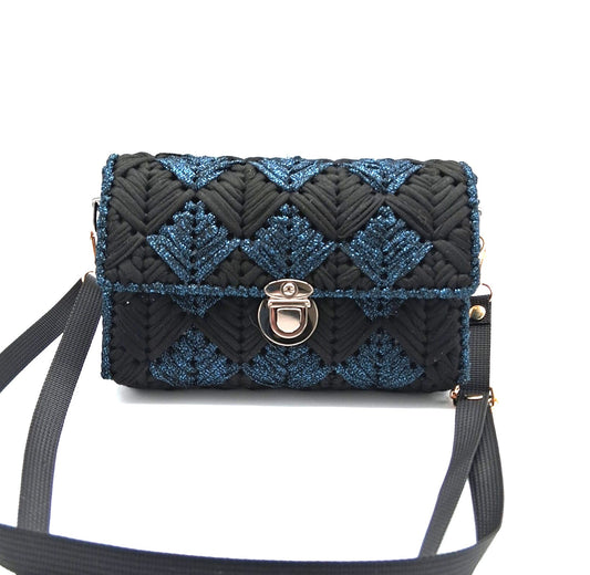 Petit sac "Les mots bleus"