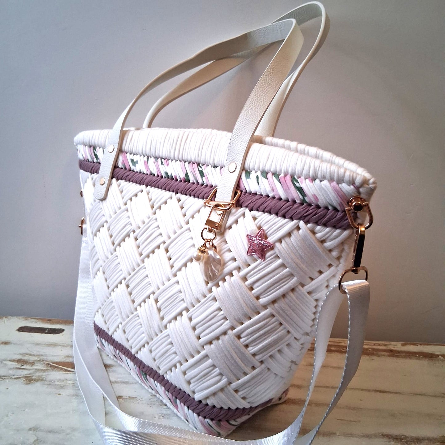 Panier "Pivoine"