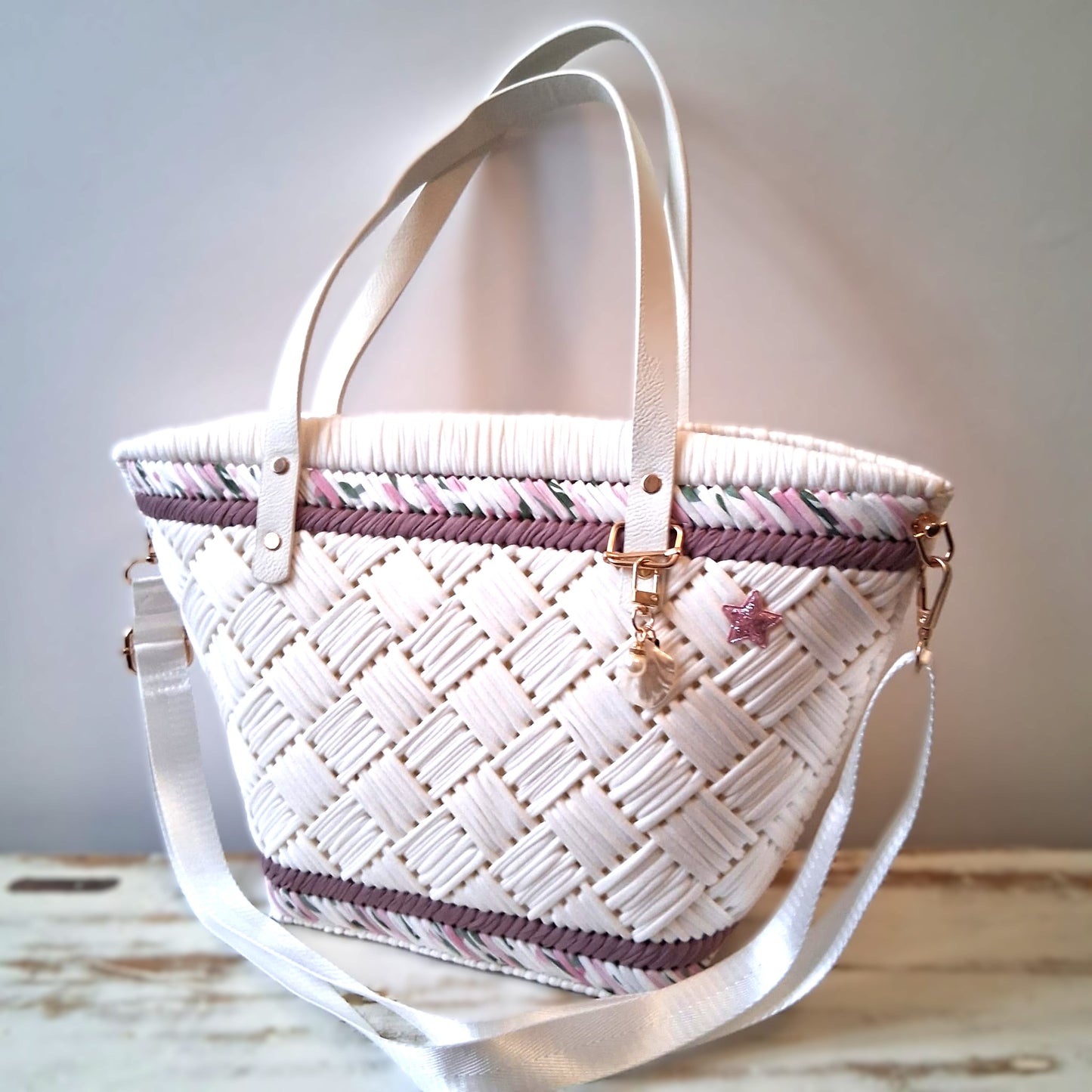 Panier "Pivoine"