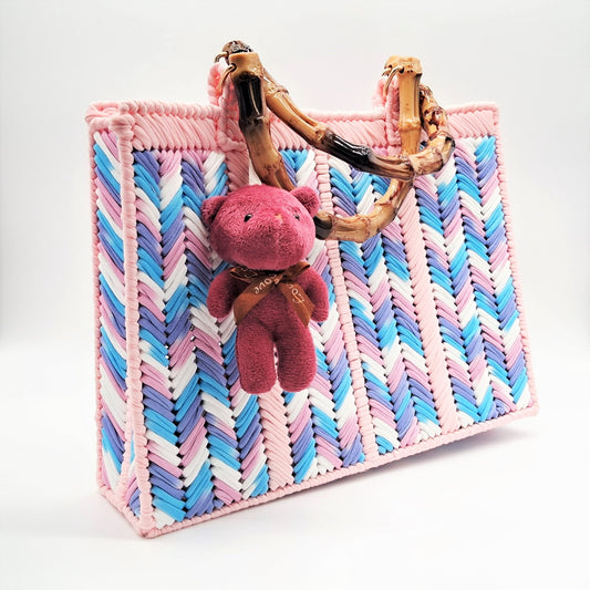 Sac à main "Pink summer"